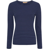 MARTA DU CHATEAU Marta du Chateau dam blus MdcNoemie 6546 T-shirt Notte/Fiordo