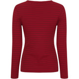MARTA DU CHATEAU Marta du Chateau dam blus MdcNoemie 6546 T-shirt Vino/Robino