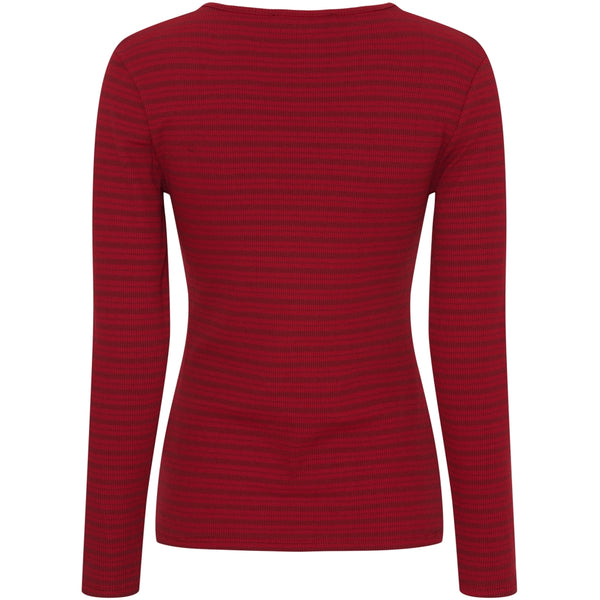 MARTA DU CHATEAU Marta du Chateau dam blus MdcNoemie 6546 T-shirt Vino/Robino