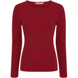 MARTA DU CHATEAU Marta du Chateau dam blus MdcNoemie 6546 T-shirt Vino/Robino