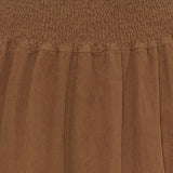 MARTA DU CHATEAU Marta du Chateau dam kjol MdcFrancoise 247465 Skirt DarkCamel4741