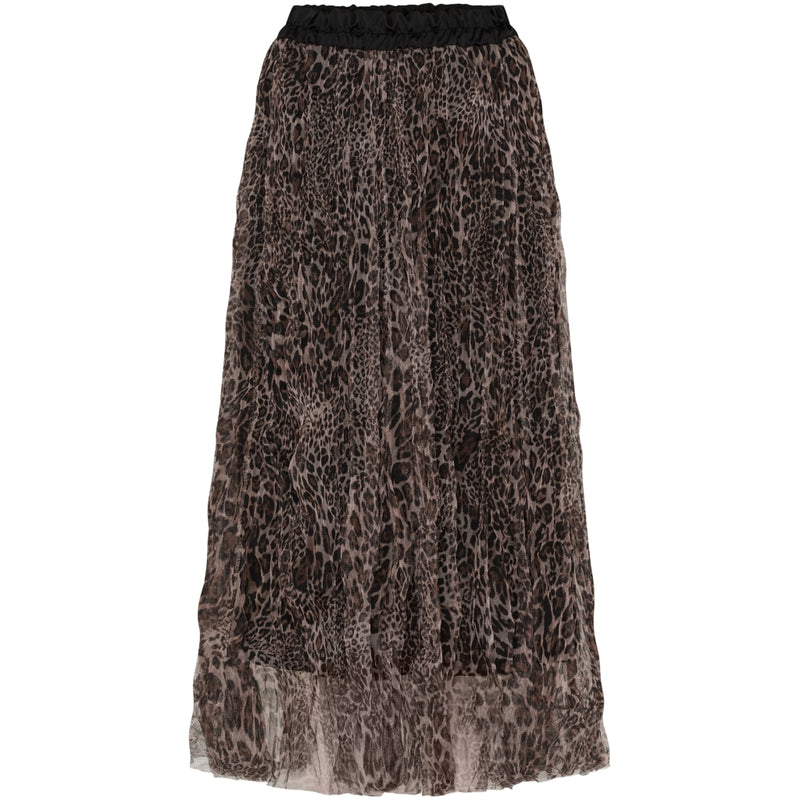 MARTA DU CHATEAU Marta du Chateau dam kjol MdcJacqueline G3050P Skirt Nero Leo