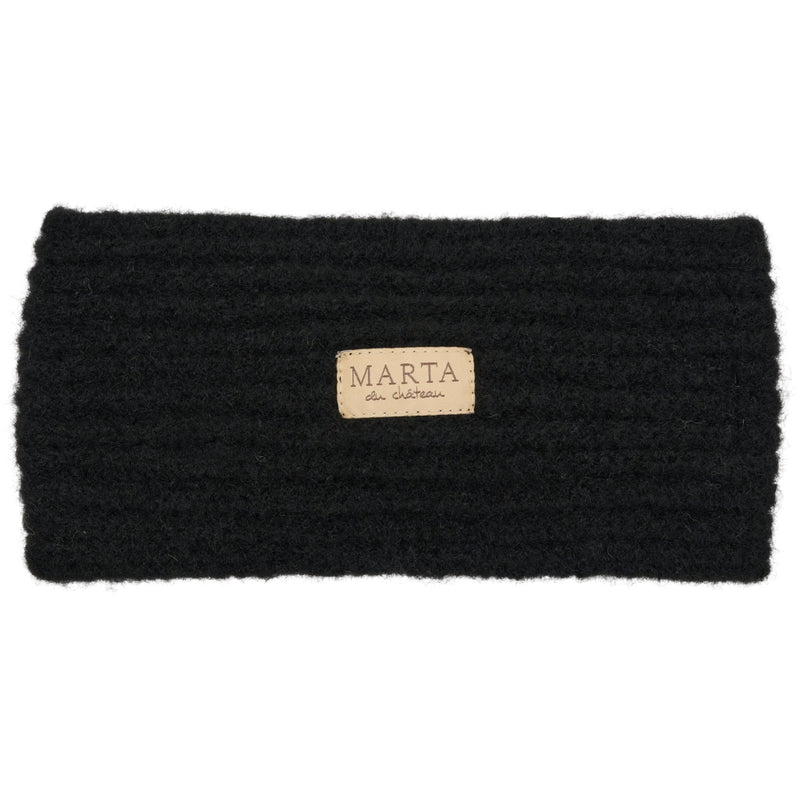 MARTA DU CHATEAU Marta du Chateau dam pannbånd MdcEne 200320-005 Hats Black