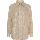 MARTA DU CHATEAU Marta du Chateau dame skjorte MdcBertille 6624 Shirt Champagne