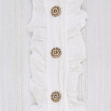 MARTA DU CHATEAU Marta du Chateau dam skjorta MdcBlanche 6681 Shirt Offwhite