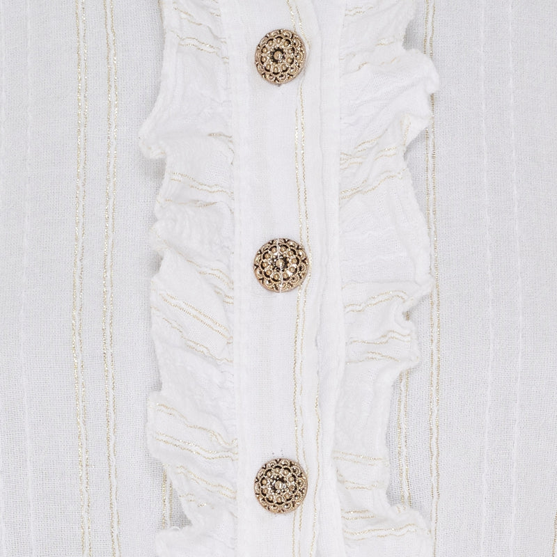 MARTA DU CHATEAU Marta du Chateau dam skjorta MdcBlanche 6681 Shirt Offwhite