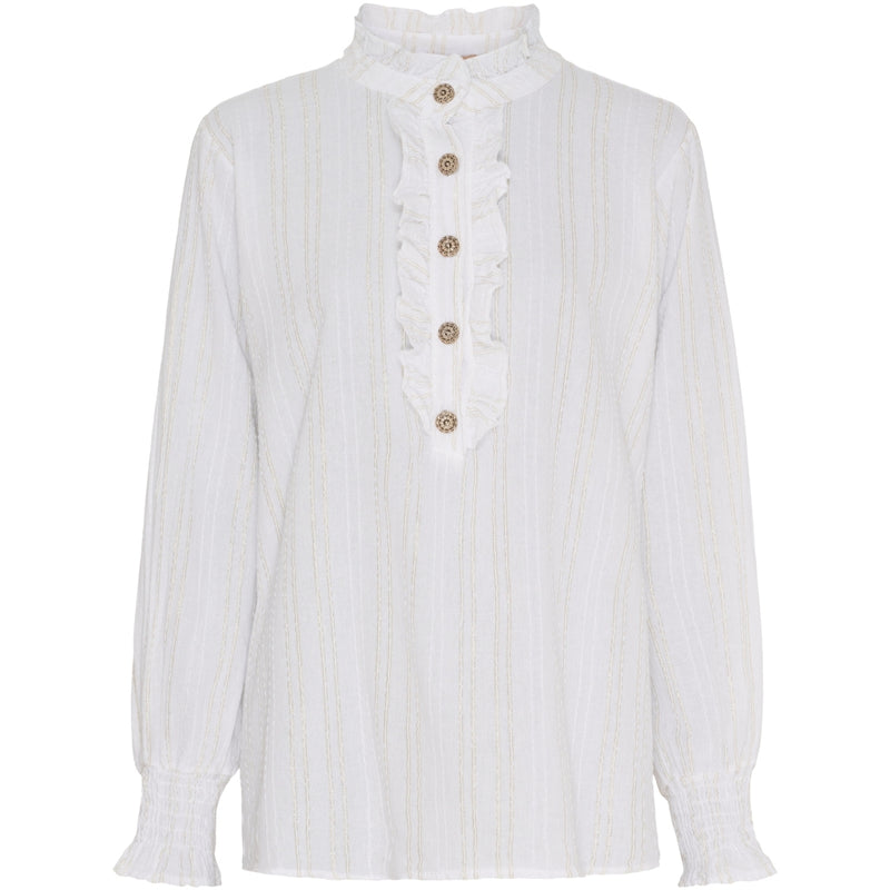MARTA DU CHATEAU Marta du Chateau dam skjorta MdcBlanche 6681 Shirt Offwhite
