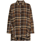 MARTA DU CHATEAU Marta du Chateau dam skjorta MdcLaureline 248459 Shirt Camel J-Tex