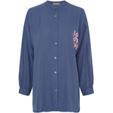 MARTA DU CHATEAU Marta du Chateau dam skjorta MdcMarion 6409 Shirt Jeans Scuro