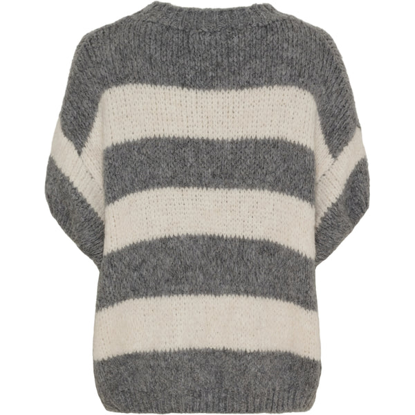 MARTA DU CHATEAU Marta du Chateau dame strik MdcAmbre 2479 Knit Grey