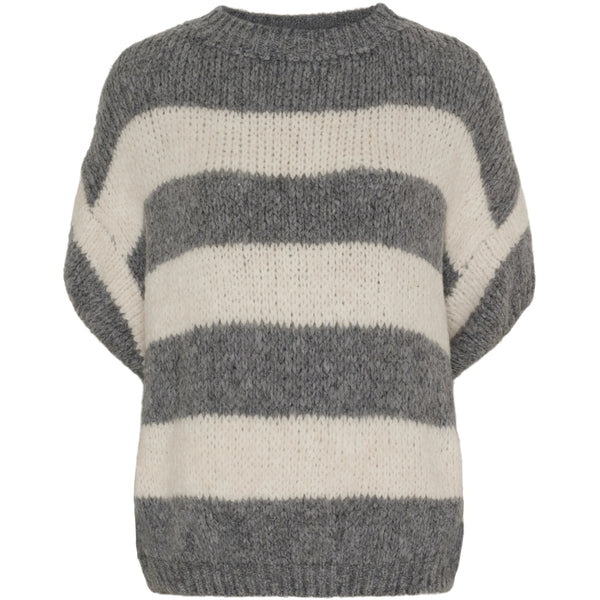 MARTA DU CHATEAU Marta du Chateau dame strik MdcAmbre 2479 Knit Grey