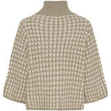 MARTA DU CHATEAU Marta du Chateau dam stickad tröja MdcClementine 23824 Knit Beige/Calce