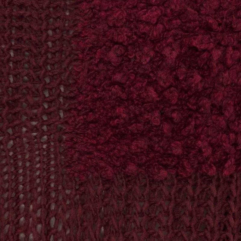 MARTA DU CHATEAU Marta du Chateau dam stickad tröja MdcDelphine 24504 Knit Bordeaux/Bordeaux