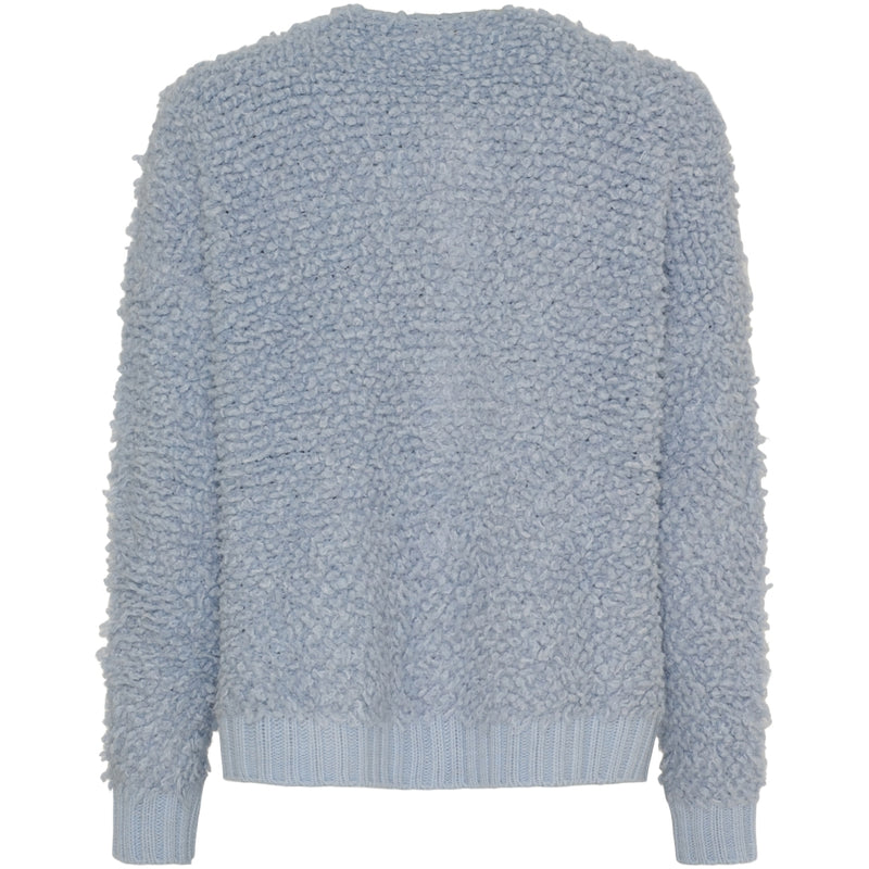 MARTA DU CHATEAU Marta du Chateau dam cardigan MdcFranceline 24681 Knit Celeste