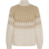 MARTA DU CHATEAU Marta du Chateau dame strik MdcGaelle 3307 Knit Beige