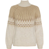 MARTA DU CHATEAU Marta du Chateau dame strik MdcGaelle 3307 Knit Beige