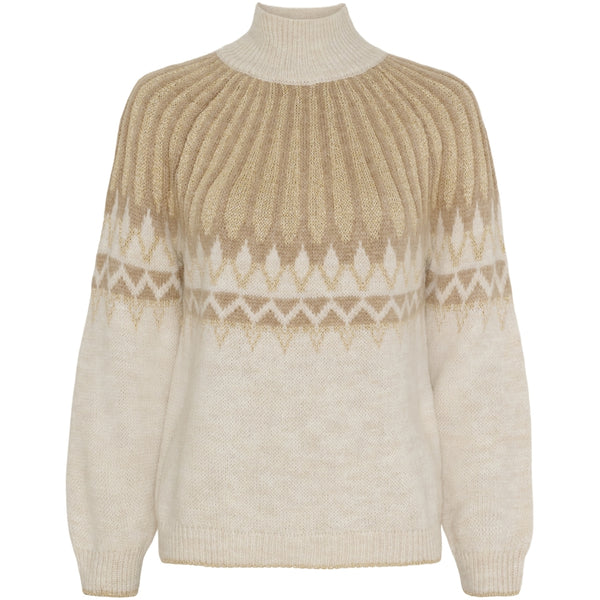 MARTA DU CHATEAU Marta du Chateau dame strik MdcGaelle 3307 Knit Beige