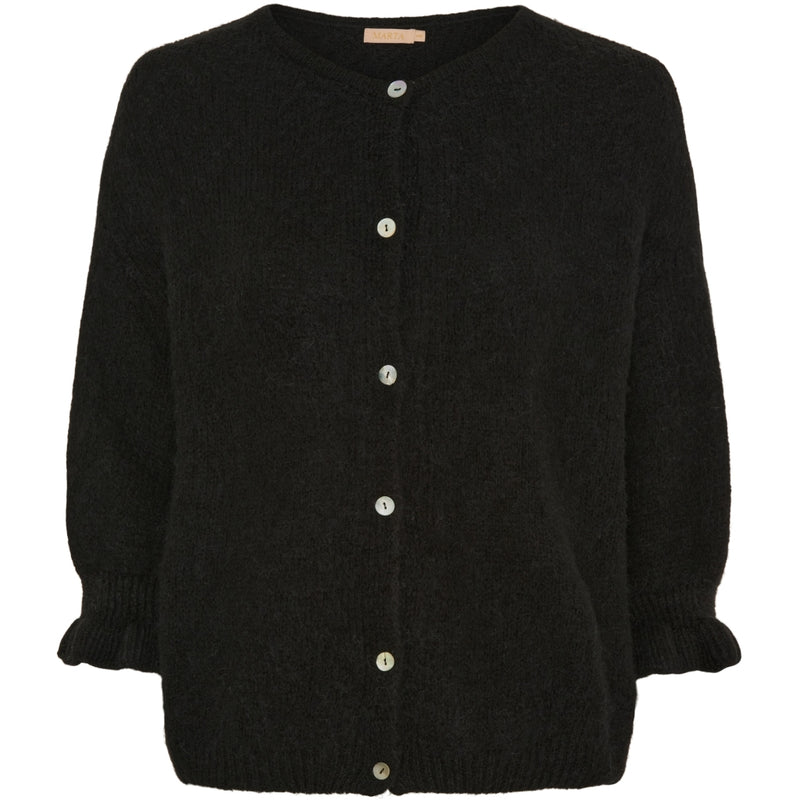 MARTA DU CHATEAU Marta du Chateau dam cardigan MdcJuliana 2413 Cardigan Black