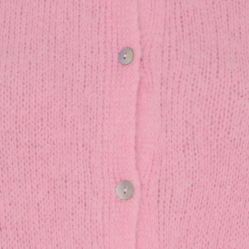 MARTA DU CHATEAU Marta du Chateau dam stickad MdcKiki 2406 Cardigan Baby Pink