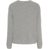 MARTA DU CHATEAU Marta du Chateau dam stickad MdcKiki 2406 Cardigan Light Grey