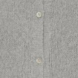 MARTA DU CHATEAU Marta du Chateau dam stickad MdcKiki 2406 Cardigan Light Grey