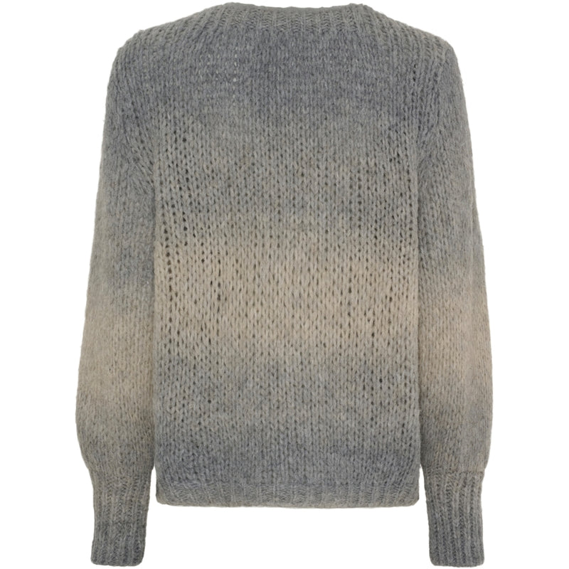 MARTA DU CHATEAU Marta du Chateau dam stickad tröja MdcRenee A0237 Knit Grey889146