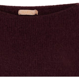 MARTA DU CHATEAU Marta du Chateau dam stickad tröja MdcRosa 5102 Knit Melanzana