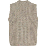 MARTA DU CHATEAU Marta du Chateau dame strik vest MdcOdile A0029 Knit Beige