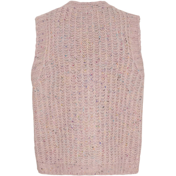 MARTA DU CHATEAU Marta du Chateau dam stickad väst MdcOdile A0029 Knit Old pink