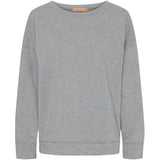 MARTA DU CHATEAU Marta du Chateau dam sweatshirt MdcNathalie 69371 Sweatshirt Light Grey