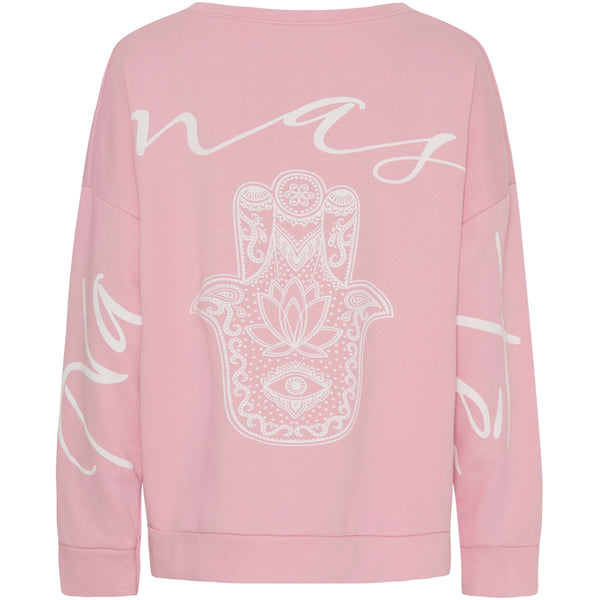 MARTA DU CHATEAU Marta du Chateau dam sweatshirt MdcNathalie 69371 Sweatshirt Rosa Baby