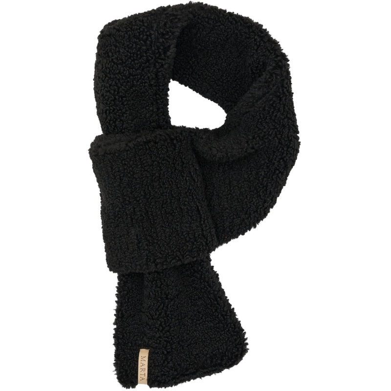 MARTA DU CHATEAU Marta du Chateau dam halsduk MdcElse T-0050 Scarf Black