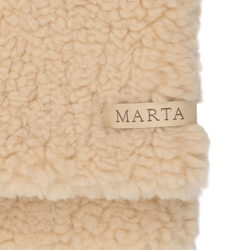 MARTA DU CHATEAU Marta du Chateau dam halsduk MdcElse T-0050 Scarf Sand