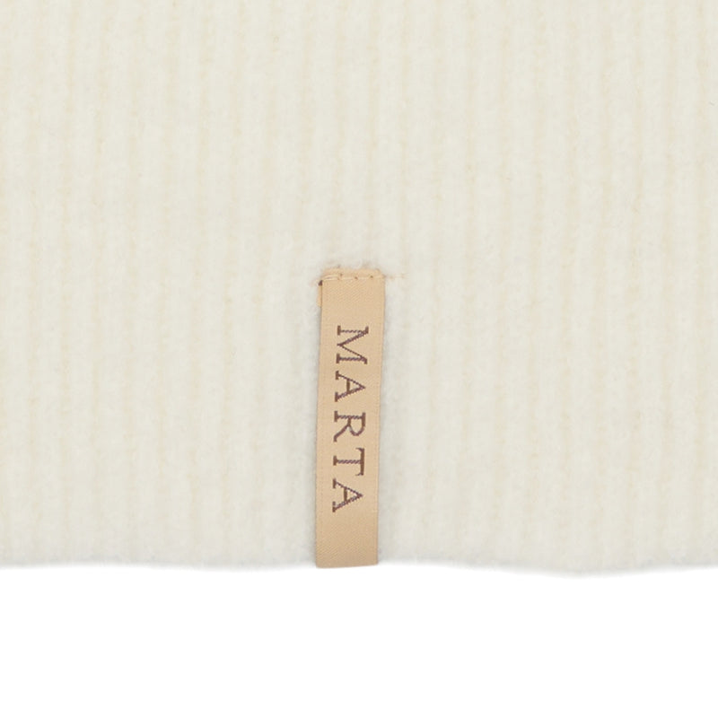 MARTA DU CHATEAU Marta du Chateau dam balaclava MdcFiluca FMHK6480 Hats Offwhite