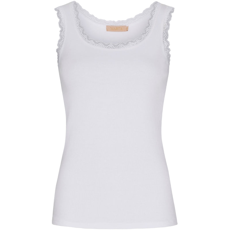 MARTA DU CHATEAU Marta du Chateau dame top MdcAngeline 2499 Top White