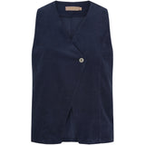 MARTA DU CHATEAU Marta du Chateau dam väst MdcHortense 86188 Vest Blue1003