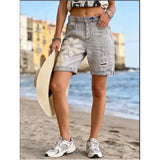 MARTA DU CHATEAU Marta du Chateau damshorts MdcKiet SW12132 Jeans Denim