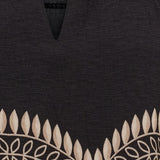 MARTA DU CHATEAU Marta du chateau Dam Blus MdcLinden 8567 Blouse Black1034tpb