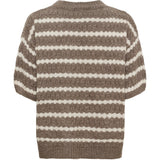 MARTA DU CHATEAU Marta du chateau Dam Stickad MdcNayeli 65029 Knit Fango