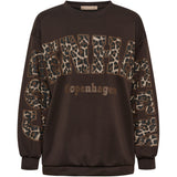 MARTA DU CHATEAU Marta du chateau Dam Sweatshirt MdcSevilla 22659Leo Sweatshirt Moro/Leo