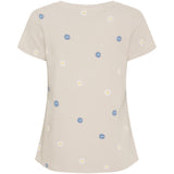 MARTA DU CHATEAU Marta du chateau dam T-shirt MdcCecilie 2553-D T-shirt Beige