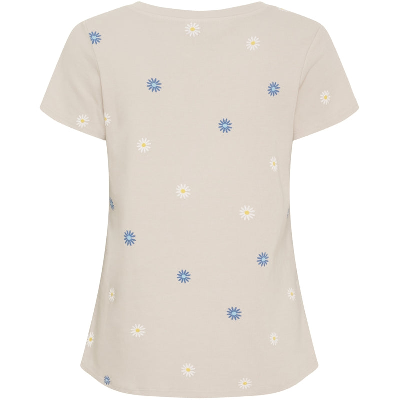 MARTA DU CHATEAU Marta du chateau dam T-shirt MdcCecilie 2553-D T-shirt Beige