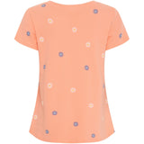 MARTA DU CHATEAU Marta du chateau dam T-shirt MdcCecilie 2553-D T-shirt Salmone