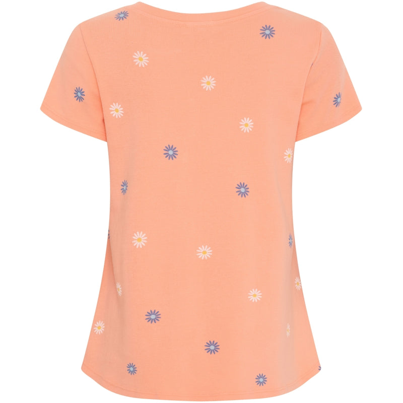 MARTA DU CHATEAU Marta du chateau dam T-shirt MdcCecilie 2553-D T-shirt Salmone