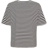 MARTA DU CHATEAU Marta du chateau dam T-shirt MdcEnrica 258036 T-shirt Black Stripe