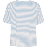 MARTA DU CHATEAU Marta du chateau dam T-shirt MdcEnrica 258036 T-shirt Celeste Stripe