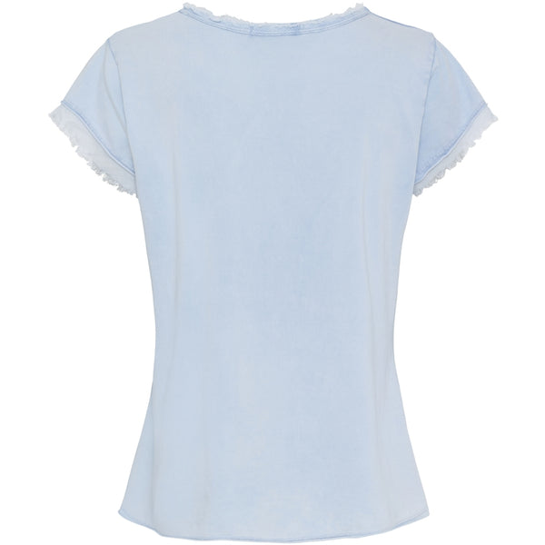 MARTA DU CHATEAU Marta du chateau dam T-shirt MdcFabiola 2503 T-shirt Celeste