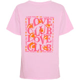 MARTA DU CHATEAU Marta du chateau dam T-shirt MdcInge -0532 T-shirt Rosa Baby/Pink Fluo CW