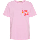 MARTA DU CHATEAU Marta du chateau dam T-shirt MdcInge -0532 T-shirt Rosa Baby/Pink Fluo CW