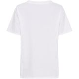 MARTA DU CHATEAU Marta du chateau dam T-shirt MdcInge -0532 T-shirt White Peach
